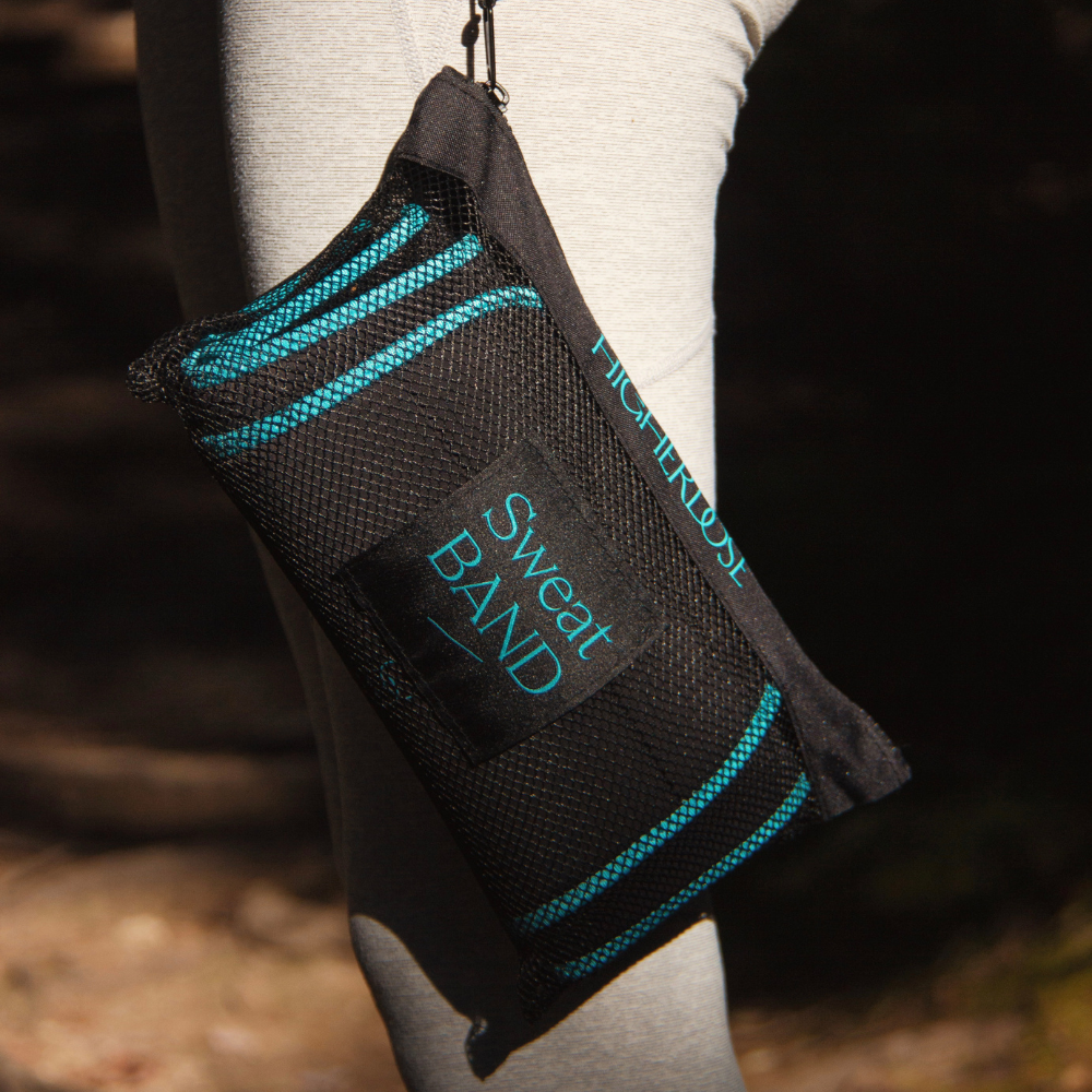 HigherDOSE® SWEATBAND termojuosta kūno šilumai, prakaitavimui ir juosmens palaikymui