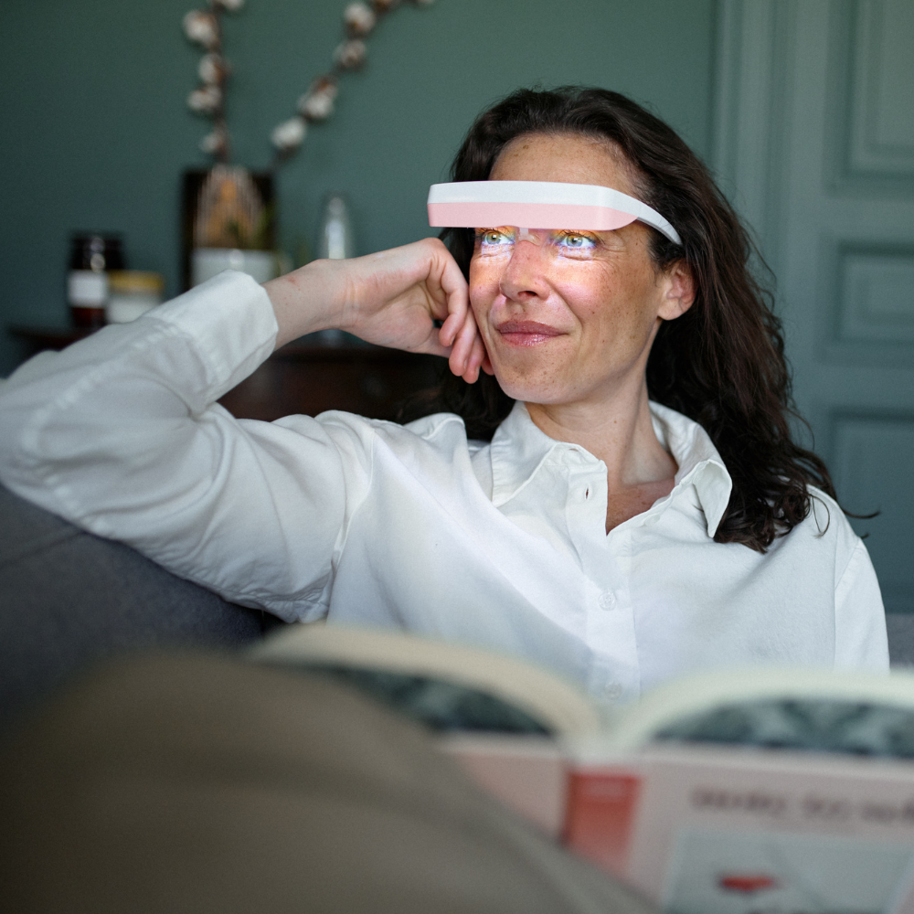 Luminette® 3 dienos šviesos terapijos akiniai biologiniam ritmui, energijai
