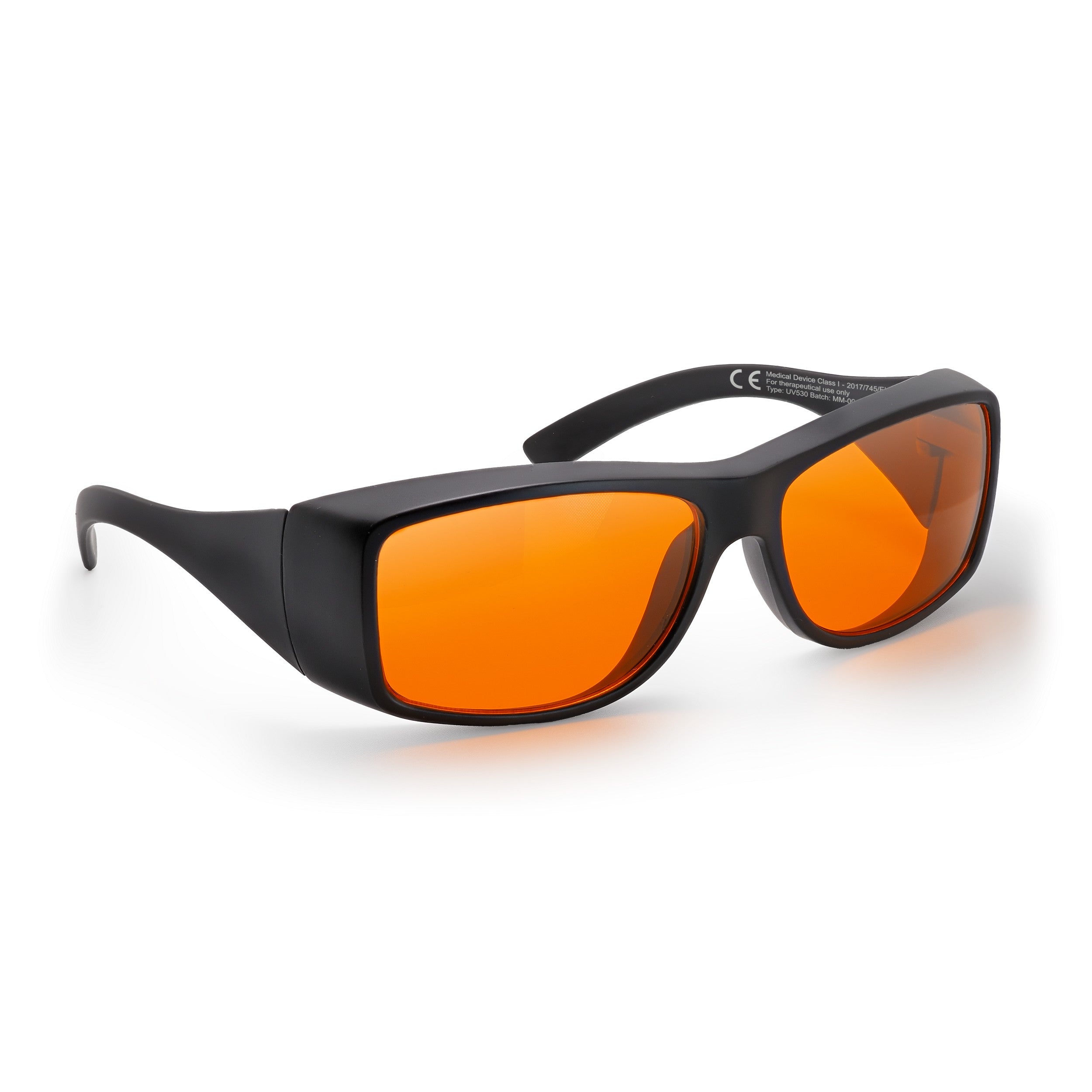 MelaMedic® DUBLIN – medical blue light blocking glasses suitable for wearing over prescription glasses