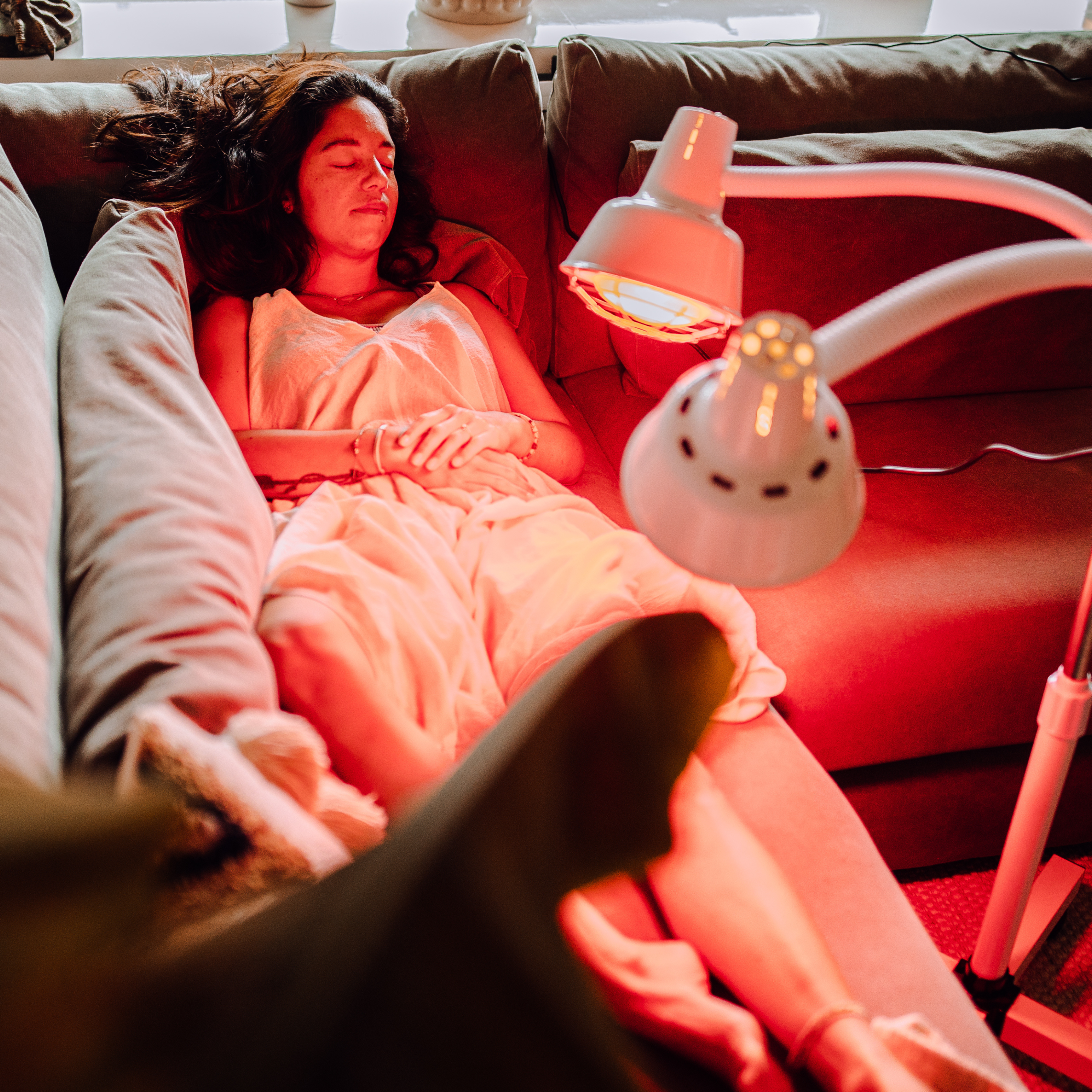 LIROMA® 507 infrared lamp with two heads