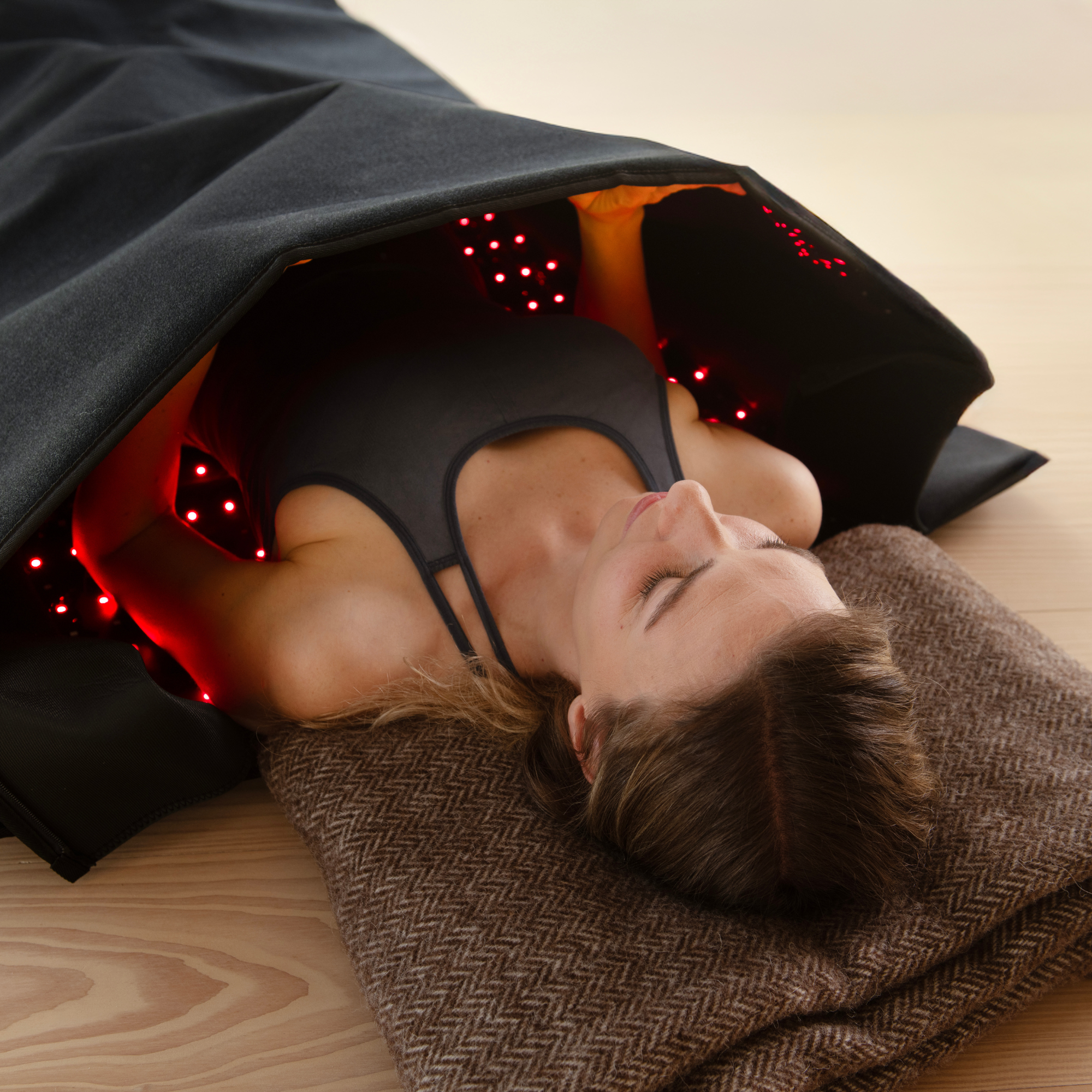 Nordic Therm® viso kūno raudonosios ir artimosios infraraudonosios šviesos terapijos miegmaišis