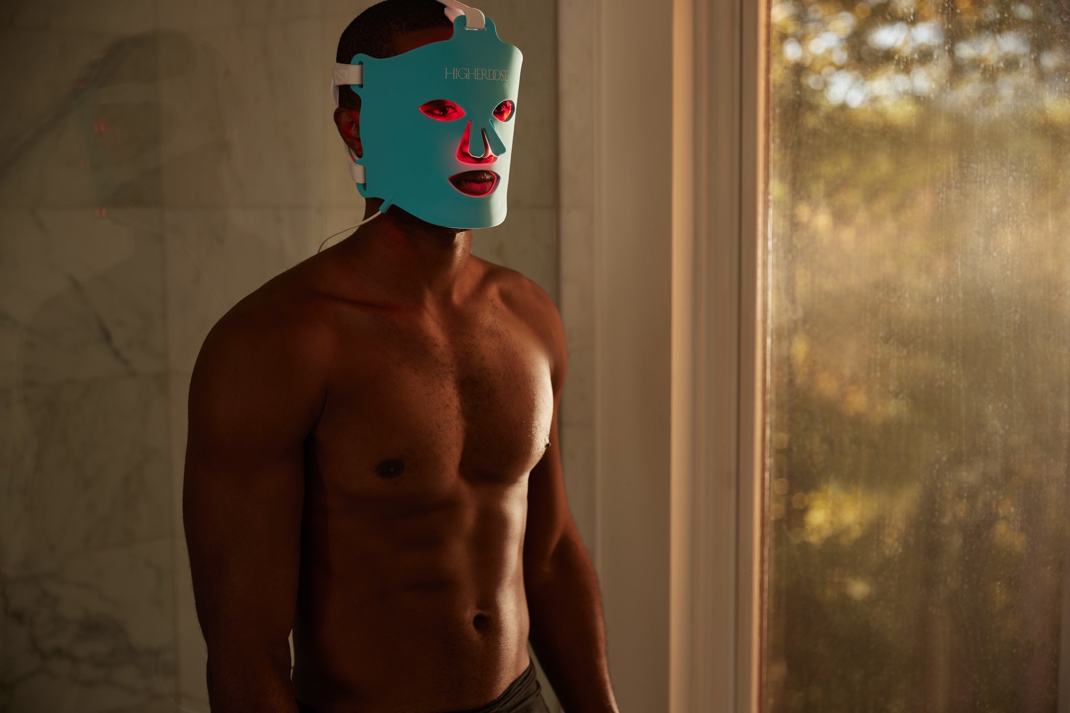 HigherDOSE® Red and Near Infrared Light Therapy Facial Mask